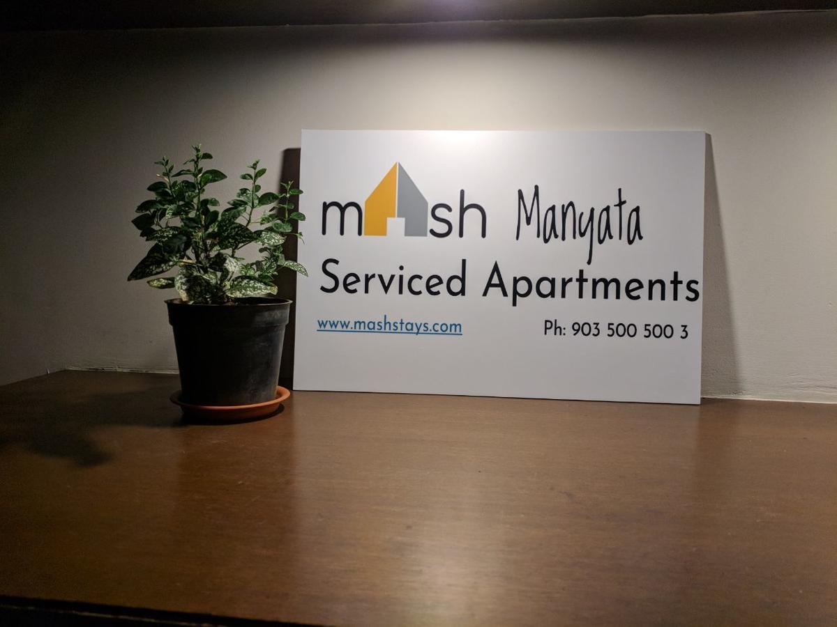 Mash Manyata Serviced Apartments Bangalore Esterno foto