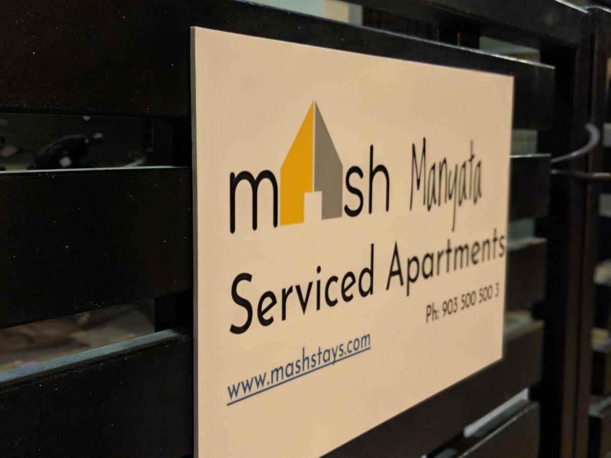 Mash Manyata Serviced Apartments Bangalore Esterno foto